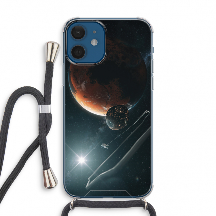 Mars Renaissance: iPhone 12 mini Transparant Hoesje met koord