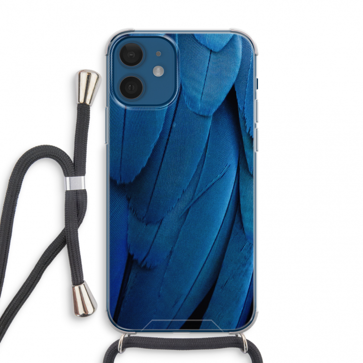 Pauw: iPhone 12 mini Transparant Hoesje met koord
