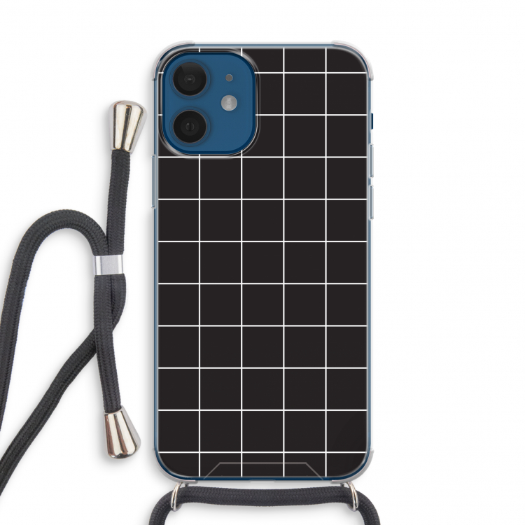 Rooster 2: iPhone 12 mini Transparant Hoesje met koord