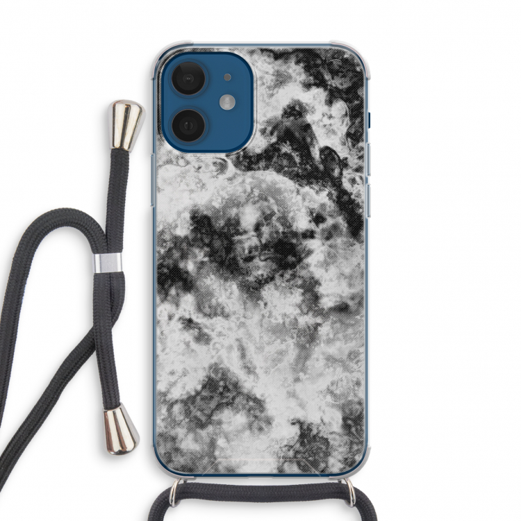 Onweer: iPhone 12 mini Transparant Hoesje met koord