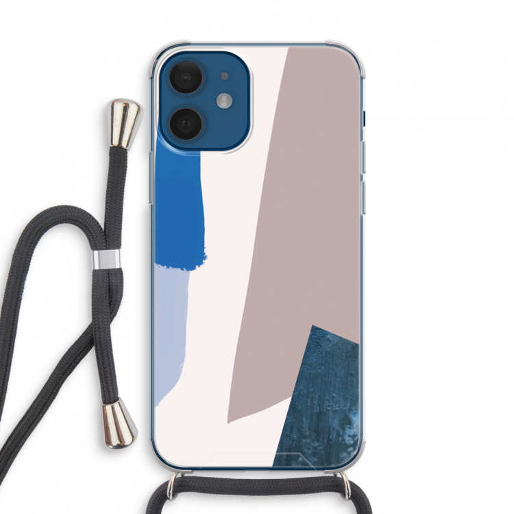 Lapis: iPhone 12 mini Transparant Hoesje met koord