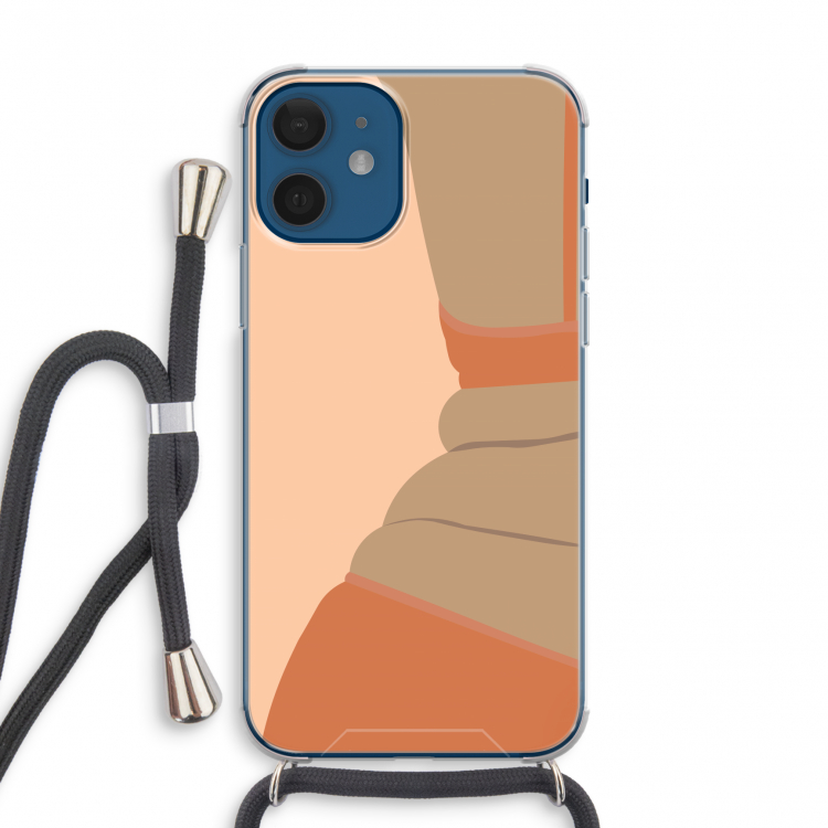 Bikini: iPhone 12 mini Transparant Hoesje met koord
