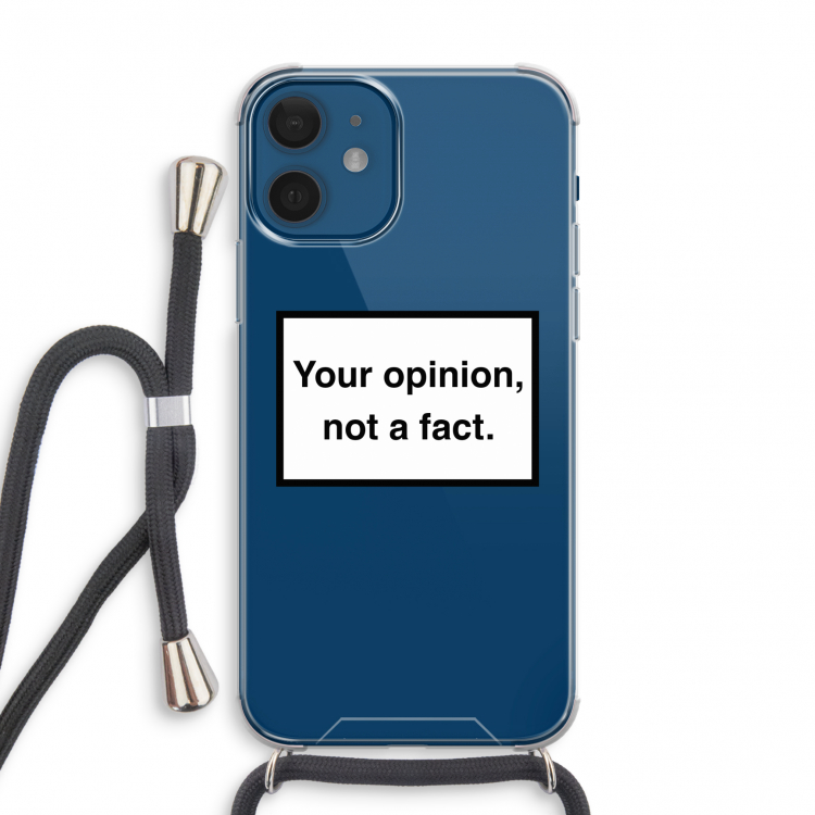 Your opinion: iPhone 12 mini Transparant Hoesje met koord