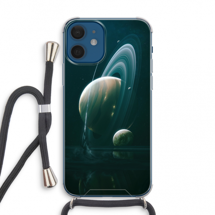 Mercurius: iPhone 12 mini Transparant Hoesje met koord