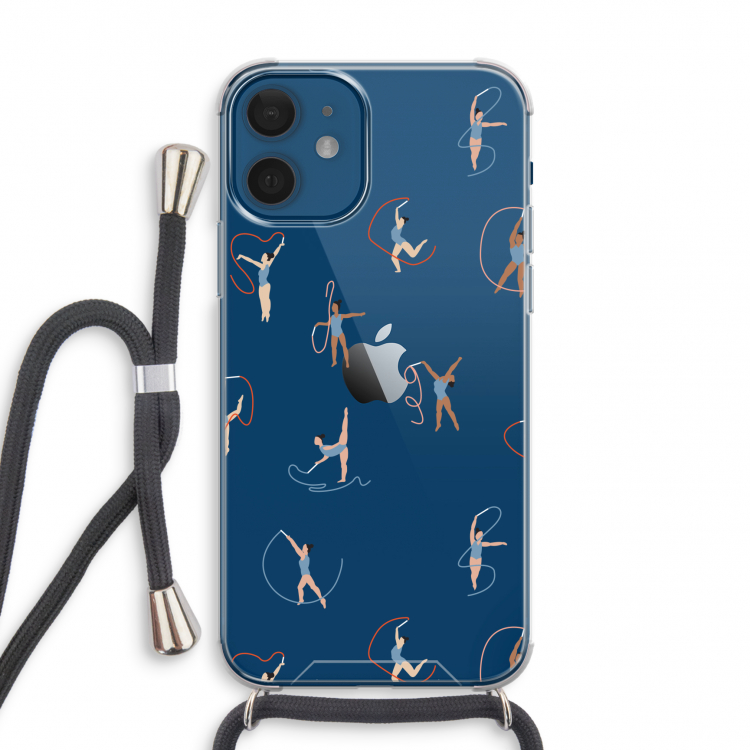 Dancing #3: iPhone 12 mini Transparant Hoesje met koord