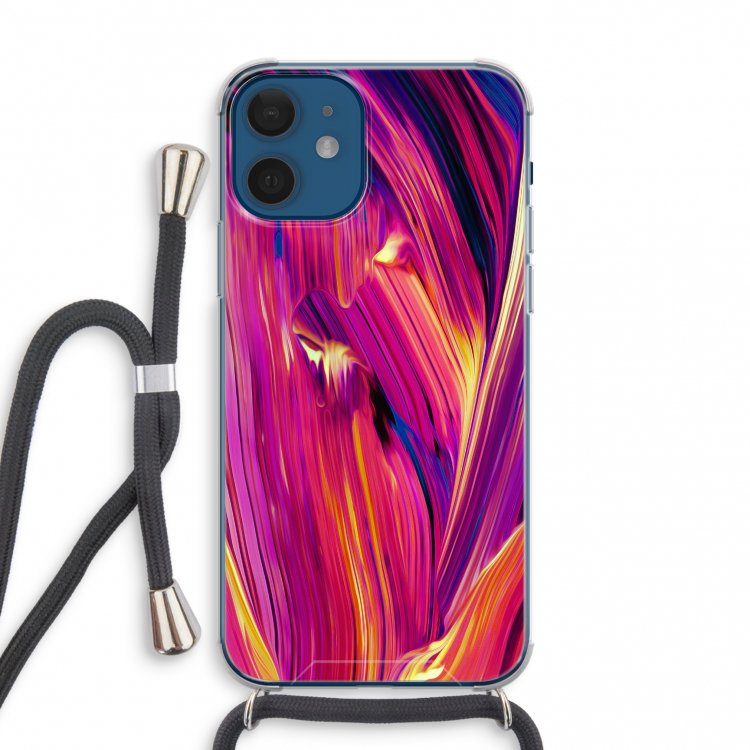 Phoenix: iPhone 12 mini Transparant Hoesje met koord