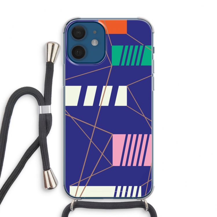 Gestalte 5: iPhone 12 mini Transparant Hoesje met koord