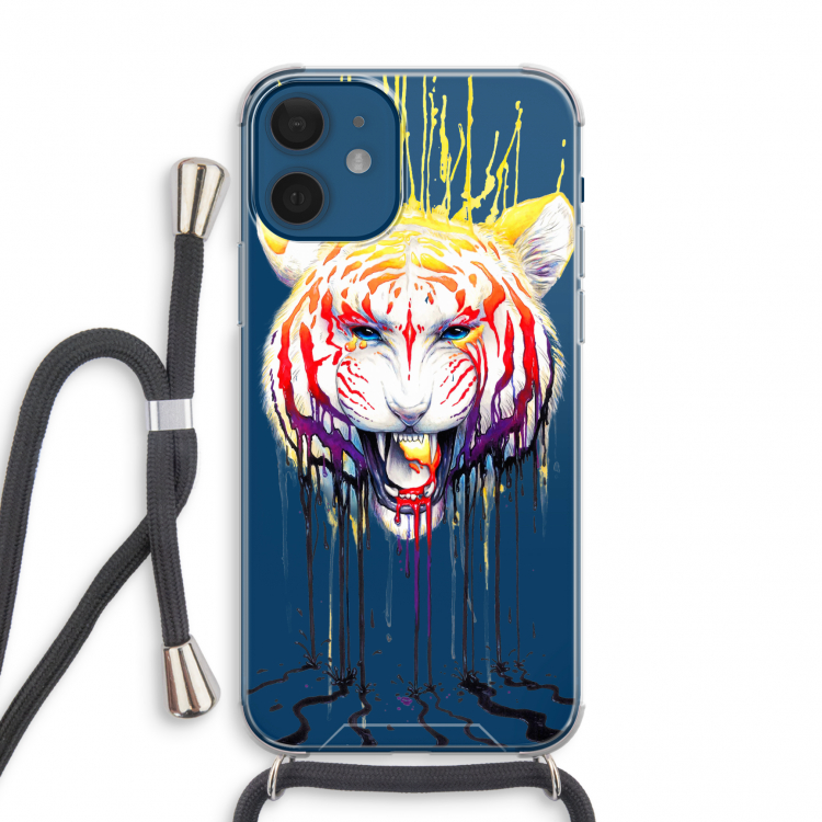 Fading: iPhone 12 mini Transparant Hoesje met koord
