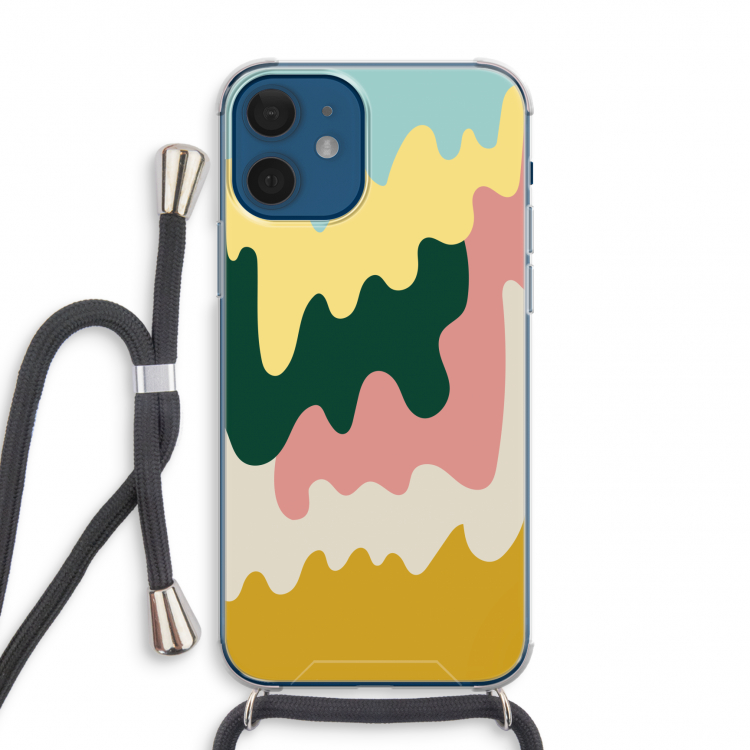 Baar B: iPhone 12 mini Transparant Hoesje met koord