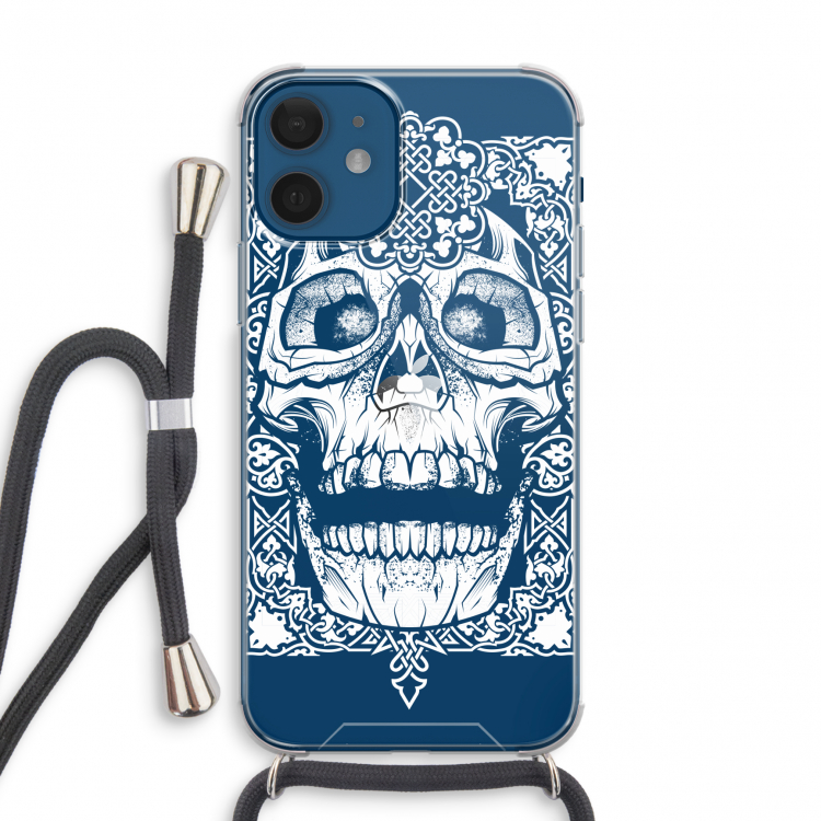 Seek & Destroy: iPhone 12 mini Transparant Hoesje met koord