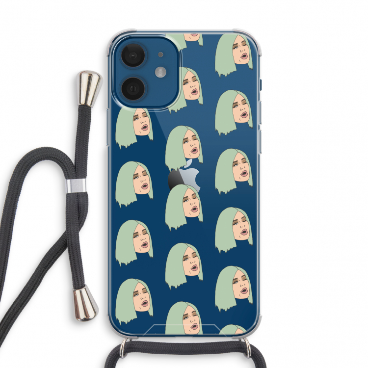King Kylie: iPhone 12 mini Transparant Hoesje met koord