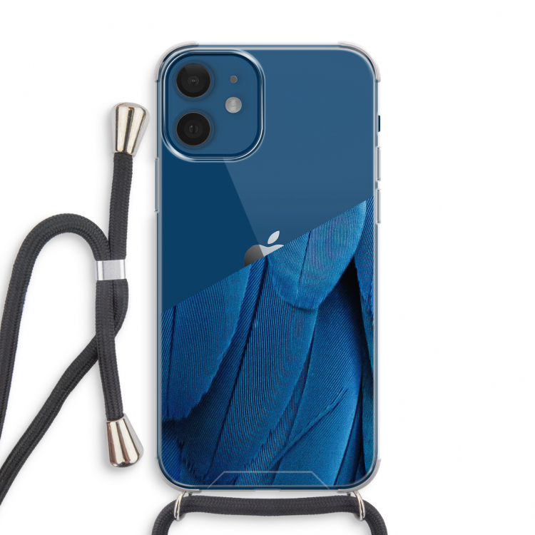 Pauw: iPhone 12 mini Transparant Hoesje met koord