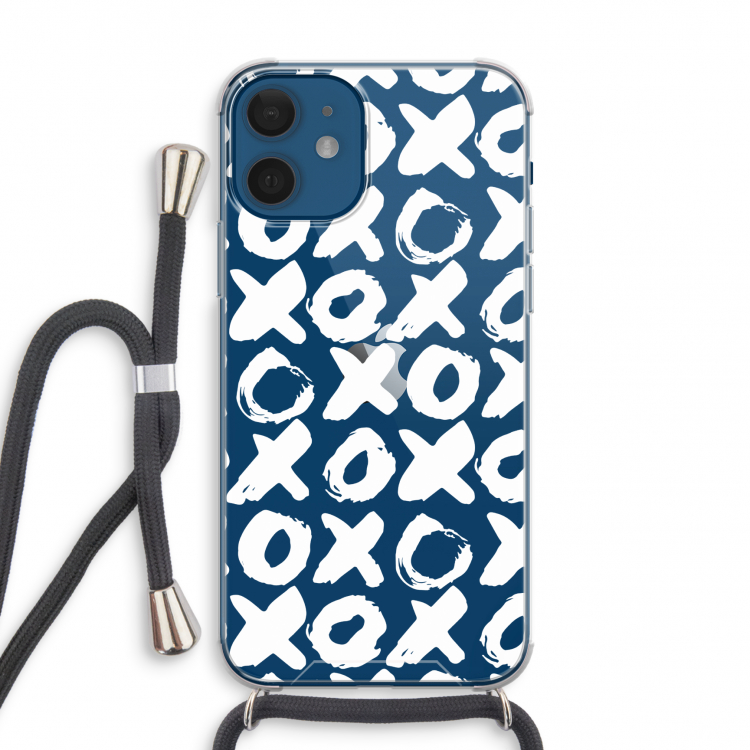 XOXO: iPhone 12 mini Transparant Hoesje met koord