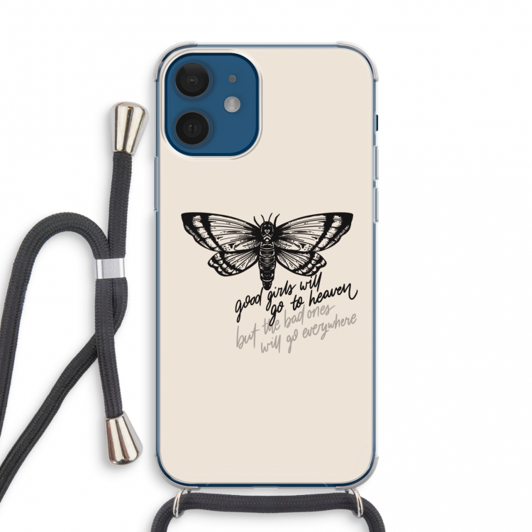 Good or bad: iPhone 12 mini Transparant Hoesje met koord