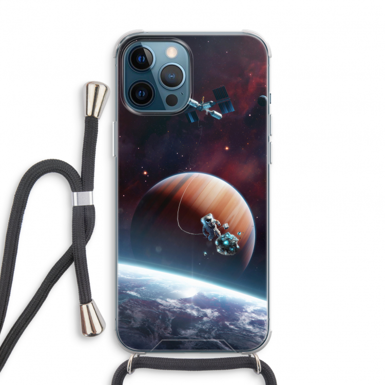 Examiner: iPhone 12 Pro Transparant Hoesje met koord