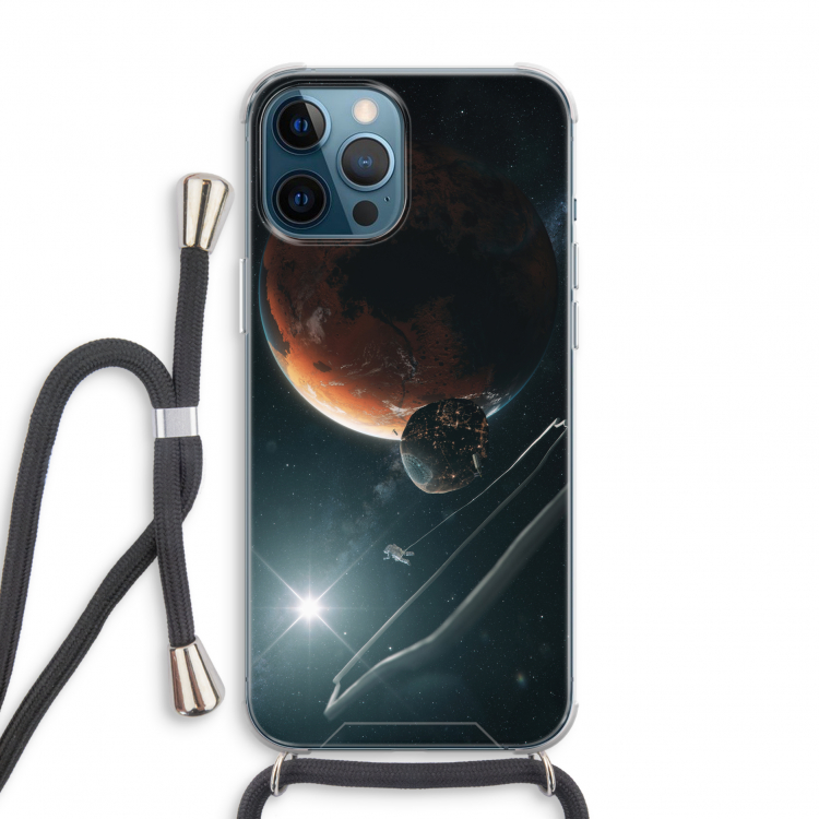 Mars Renaissance: iPhone 12 Pro Transparant Hoesje met koord