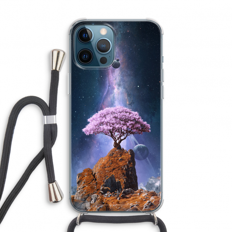 Ambition: iPhone 12 Pro Transparant Hoesje met koord