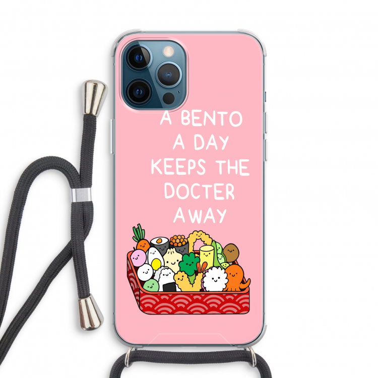Bento a day: iPhone 12 Pro Transparant Hoesje met koord