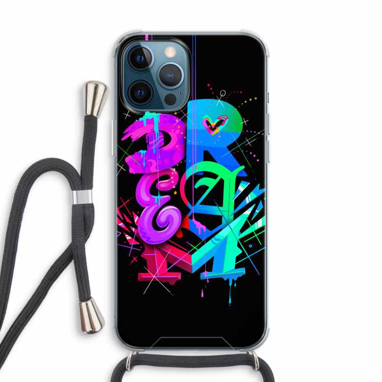 Dream: iPhone 12 Pro Transparant Hoesje met koord