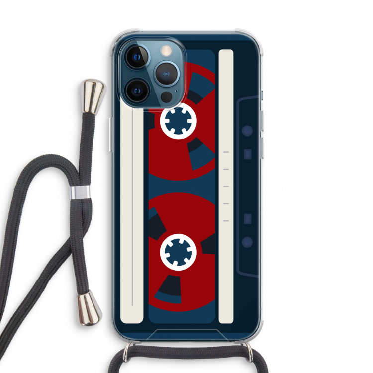 Here's your tape: iPhone 12 Pro Transparant Hoesje met koord