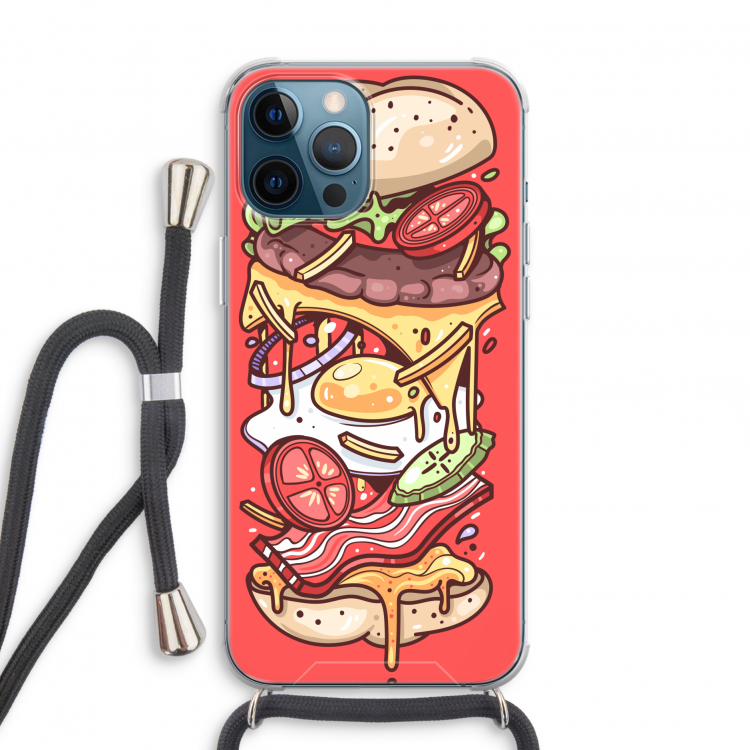 Diet Coke Please: iPhone 12 Pro Transparant Hoesje met koord