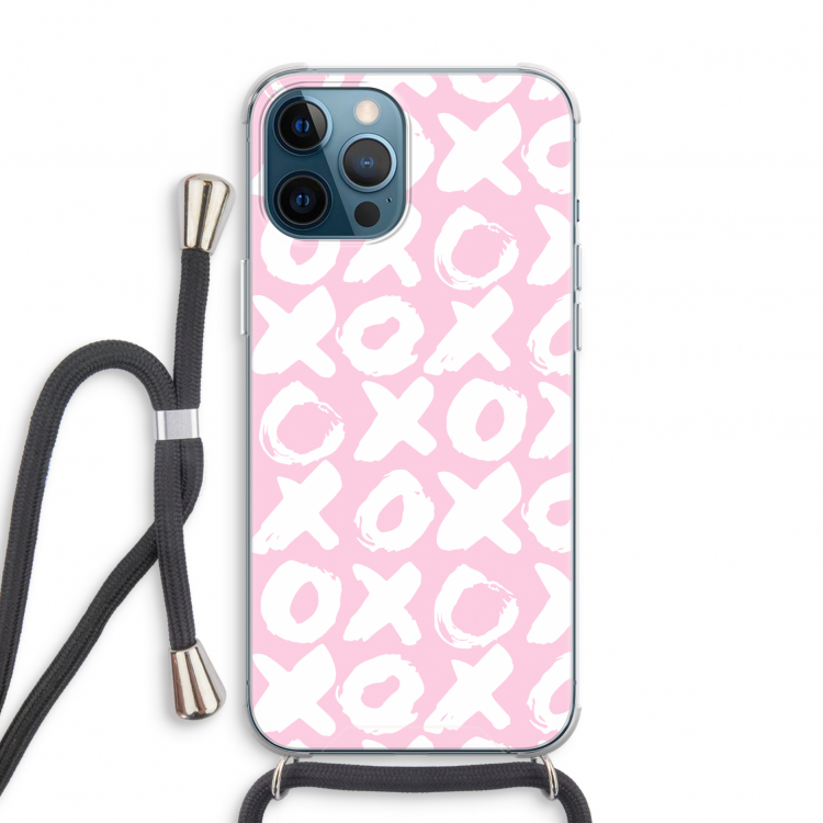 XOXO: iPhone 12 Pro Transparant Hoesje met koord