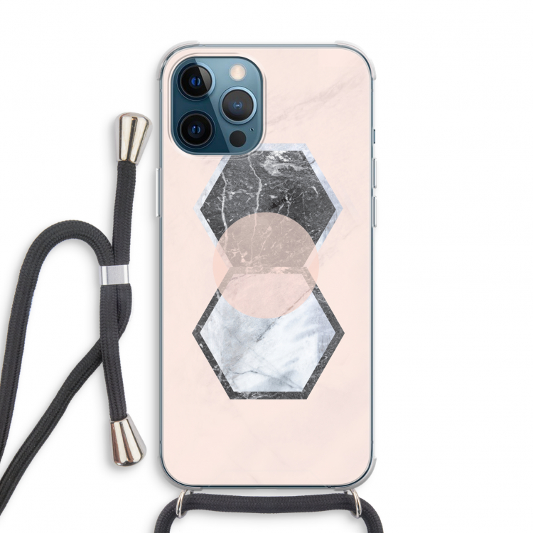 Creatieve toets: iPhone 12 Pro Transparant Hoesje met koord