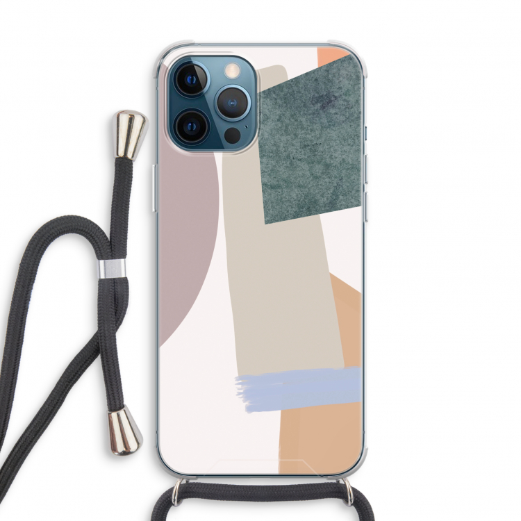 Lindo: iPhone 12 Pro Transparant Hoesje met koord