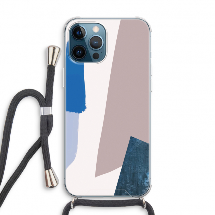 Lapis: iPhone 12 Pro Transparant Hoesje met koord