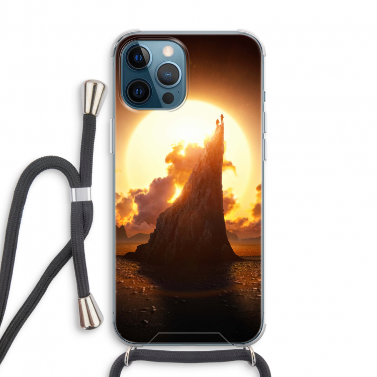 Children of the Sun: iPhone 12 Pro Transparant Hoesje met koord
