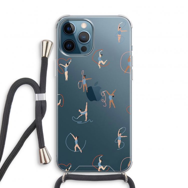 Dancing #3: iPhone 12 Pro Transparant Hoesje met koord