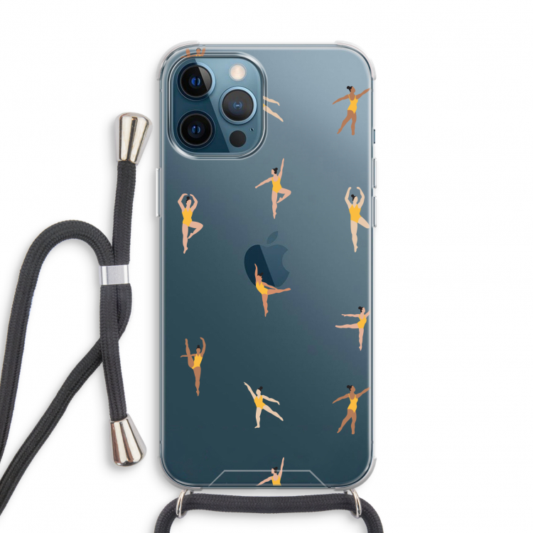 Dans #2: iPhone 12 Pro Transparant Hoesje met koord