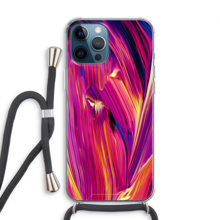 Phoenix: iPhone 12 Pro Transparant Hoesje met koord