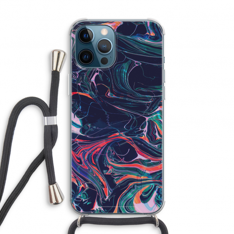 Light Years Beyond: iPhone 12 Pro Transparant Hoesje met koord