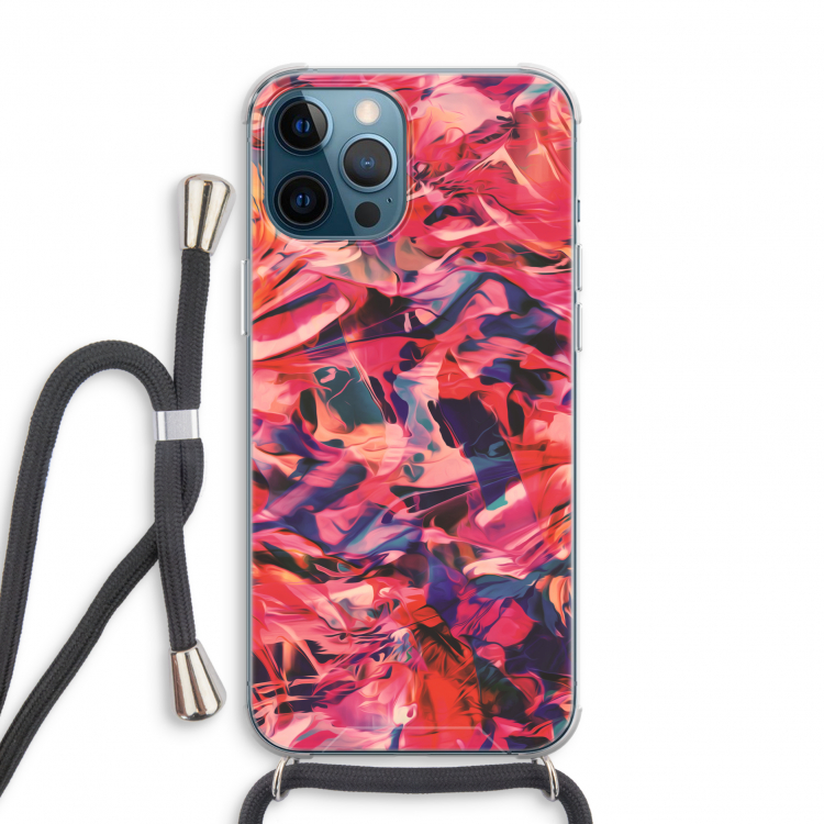 California: iPhone 12 Pro Transparant Hoesje met koord