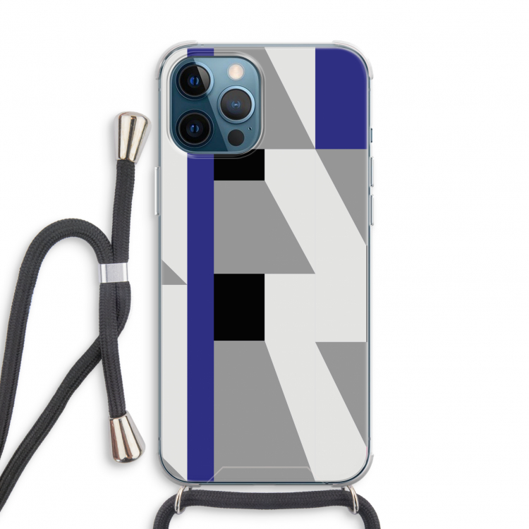 Gestalte 2: iPhone 12 Pro Transparant Hoesje met koord