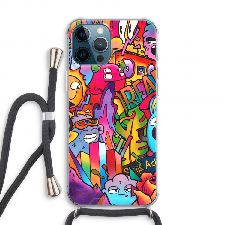 Dreams: iPhone 12 Pro Transparant Hoesje met koord