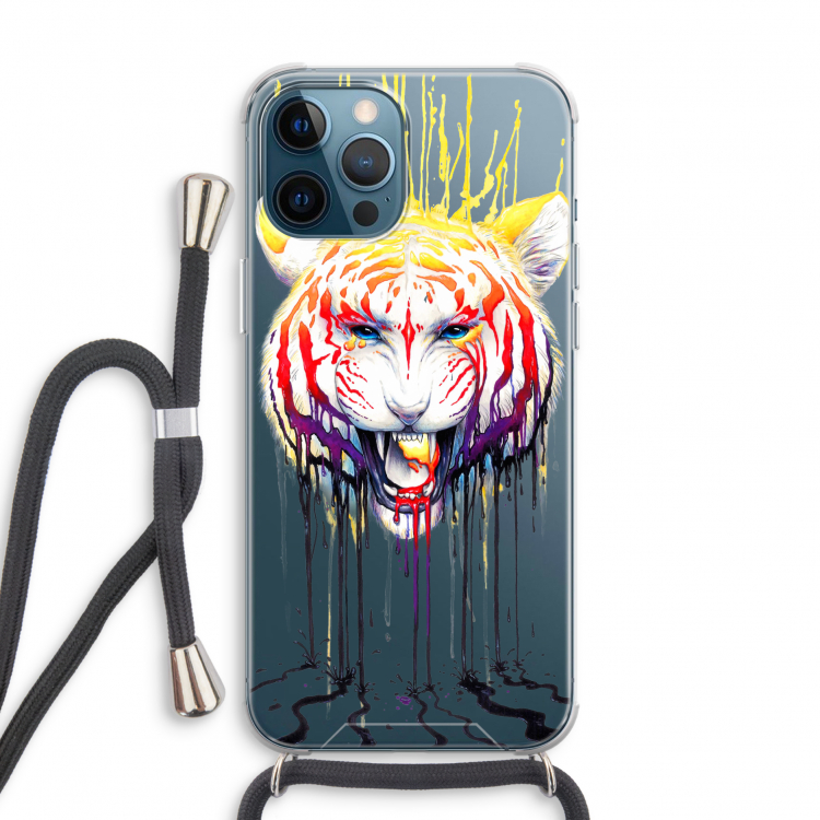 Fading: iPhone 12 Pro Transparant Hoesje met koord