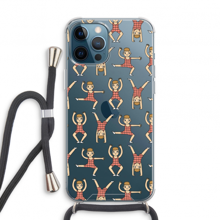 Gymboys: iPhone 12 Pro Transparant Hoesje met koord