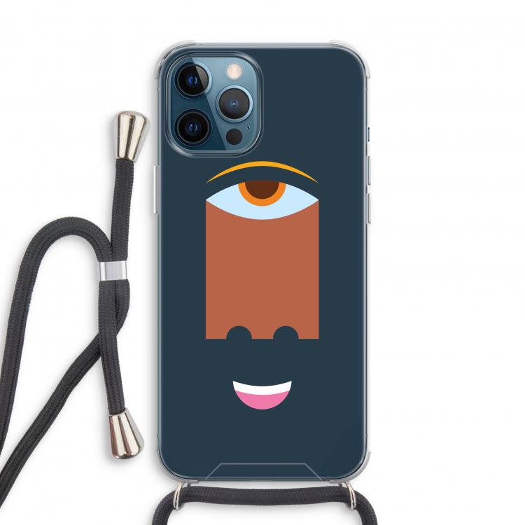 Mono M: iPhone 12 Pro Transparant Hoesje met koord