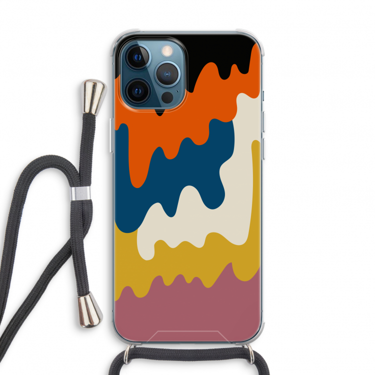 Baar A: iPhone 12 Pro Transparant Hoesje met koord