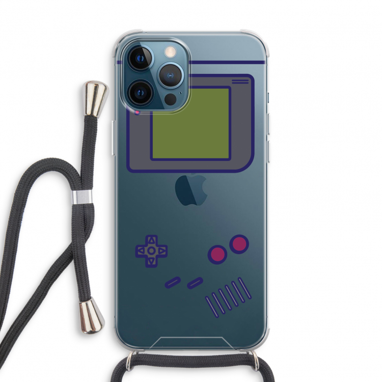 Game On: iPhone 12 Pro Transparant Hoesje met koord
