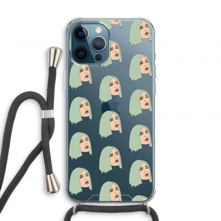 King Kylie: iPhone 12 Pro Transparant Hoesje met koord