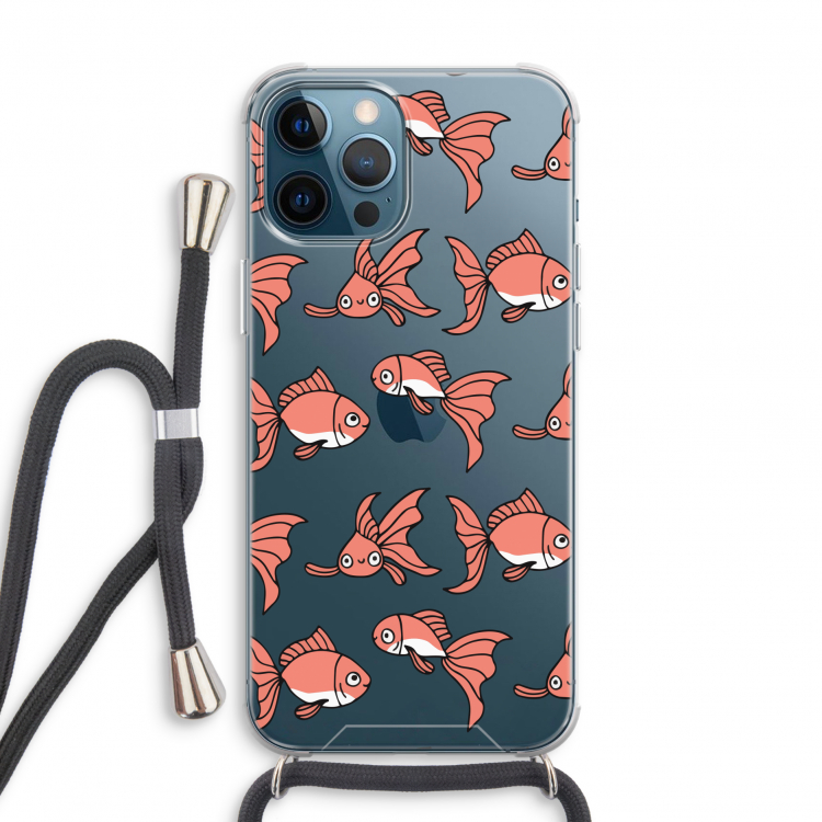 Blub: iPhone 12 Pro Transparant Hoesje met koord