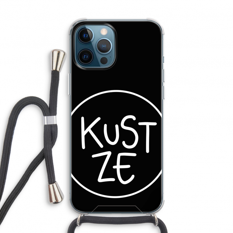 KUST ZE: iPhone 12 Pro Transparant Hoesje met koord