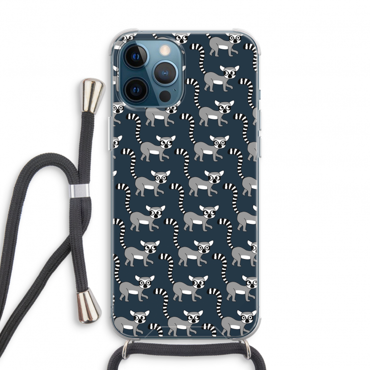Makis: iPhone 12 Pro Transparant Hoesje met koord