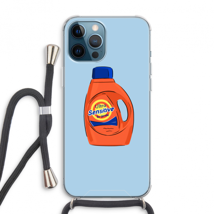 Ultra Sensitive: iPhone 12 Pro Max Transparant Hoesje met koord