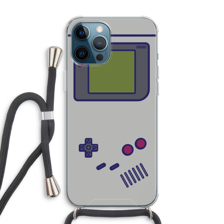 Game On: iPhone 12 Pro Max Transparant Hoesje met koord