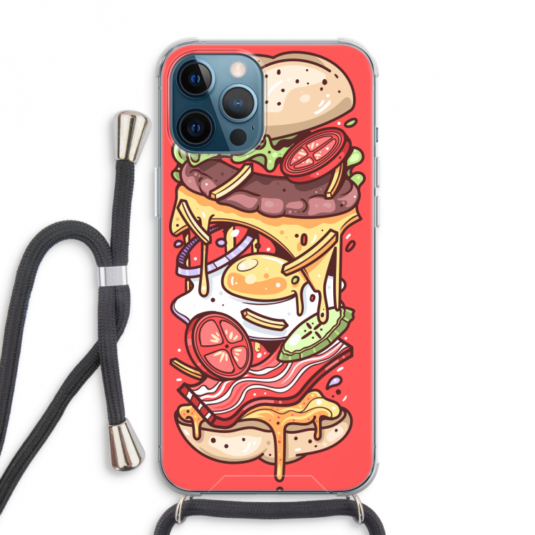 Diet Coke Please: iPhone 12 Pro Max Transparant Hoesje met koord