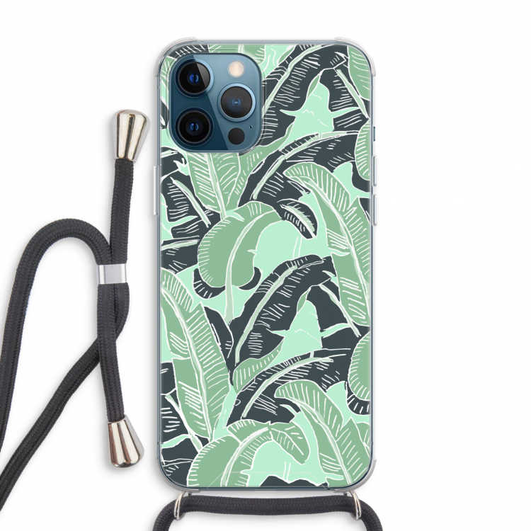 This Sh*t Is Bananas: iPhone 12 Pro Max Transparant Hoesje met koord